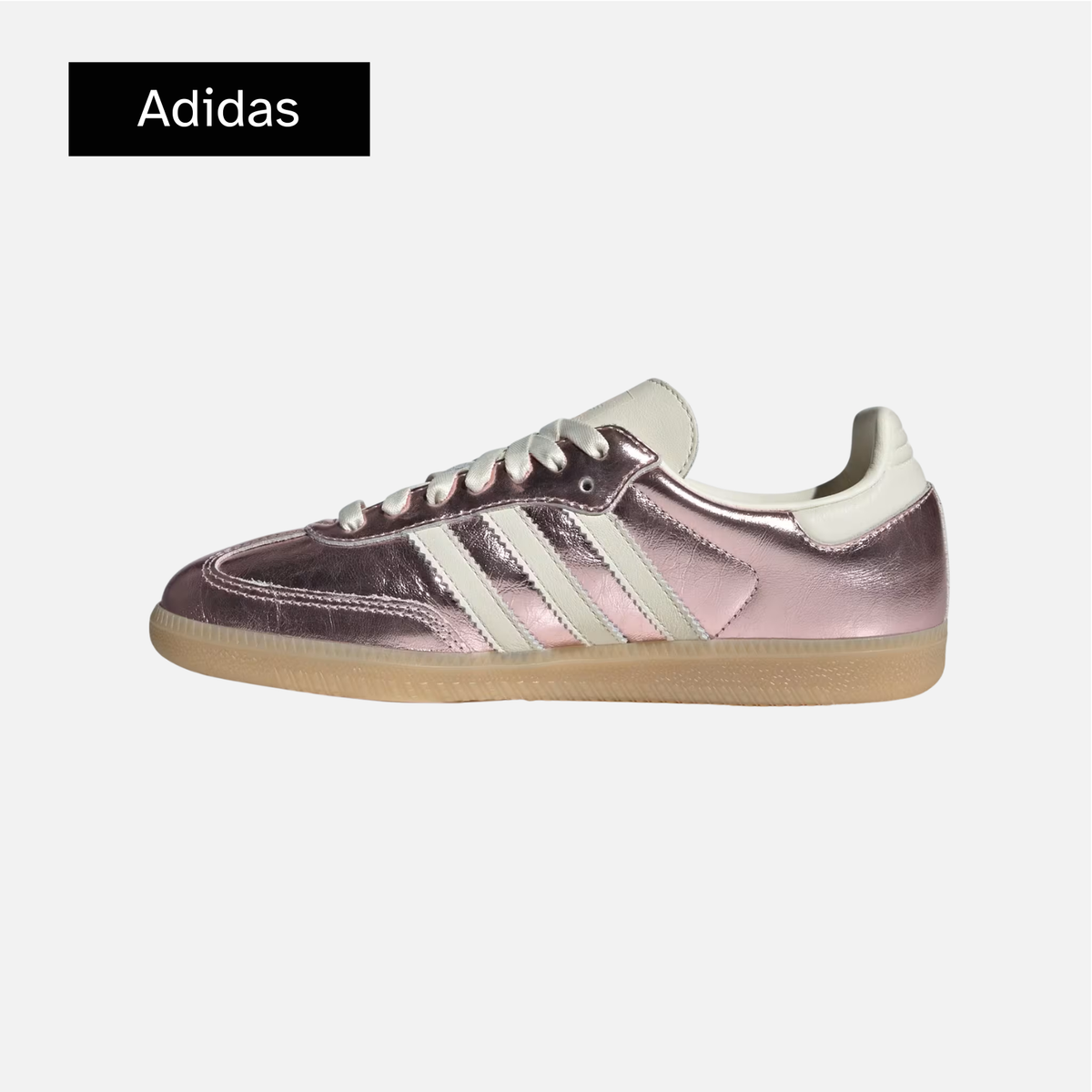 adidas Samba OG Wonder Quartz Off White Gum wmns