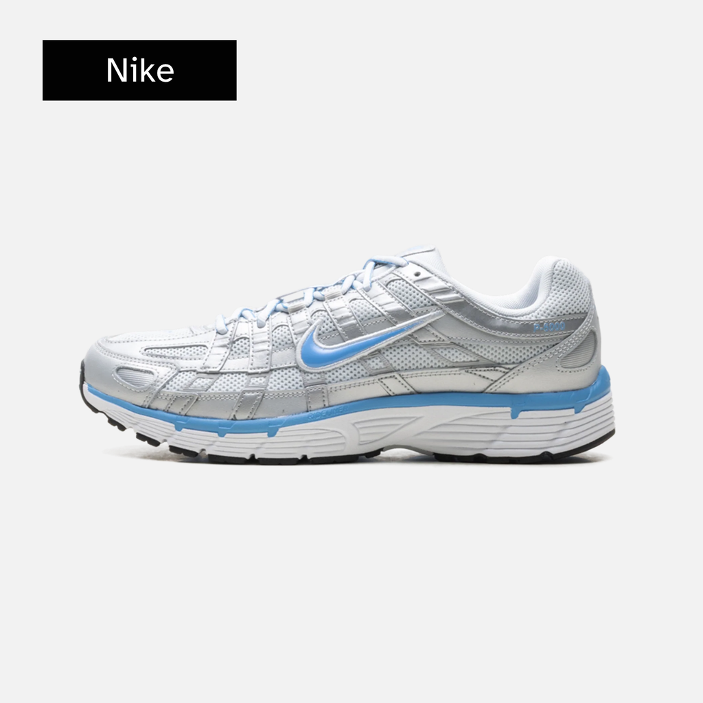 Nike P-6000 'Metallic Platinum University Blue'