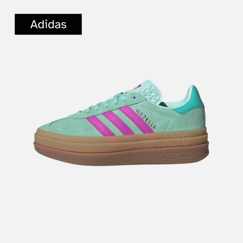 adidas Gazelle Bold J 'Clear Mint Flash Pink' GS