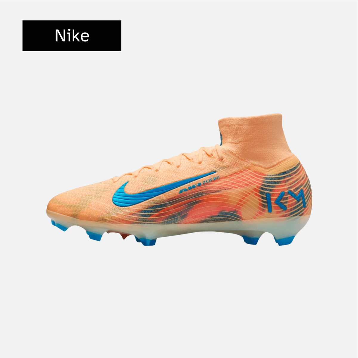 Kylian Mbappé x Nike Mercurial Superfly 10 Elite 'Melon Tint/Igloo/Neo Turquoise'