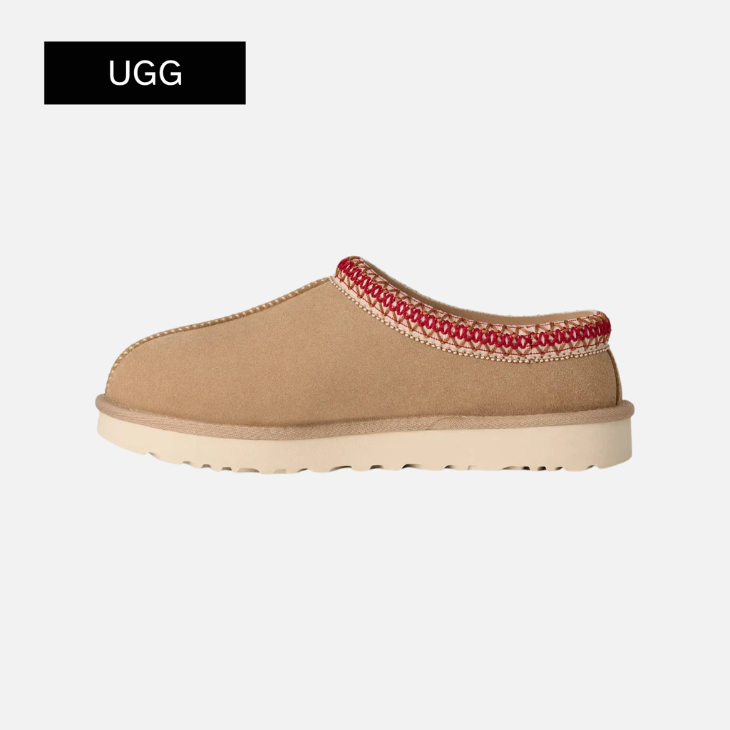 UGG Wmns Tasman 2 Slipper 'Sand Dark Cherry'