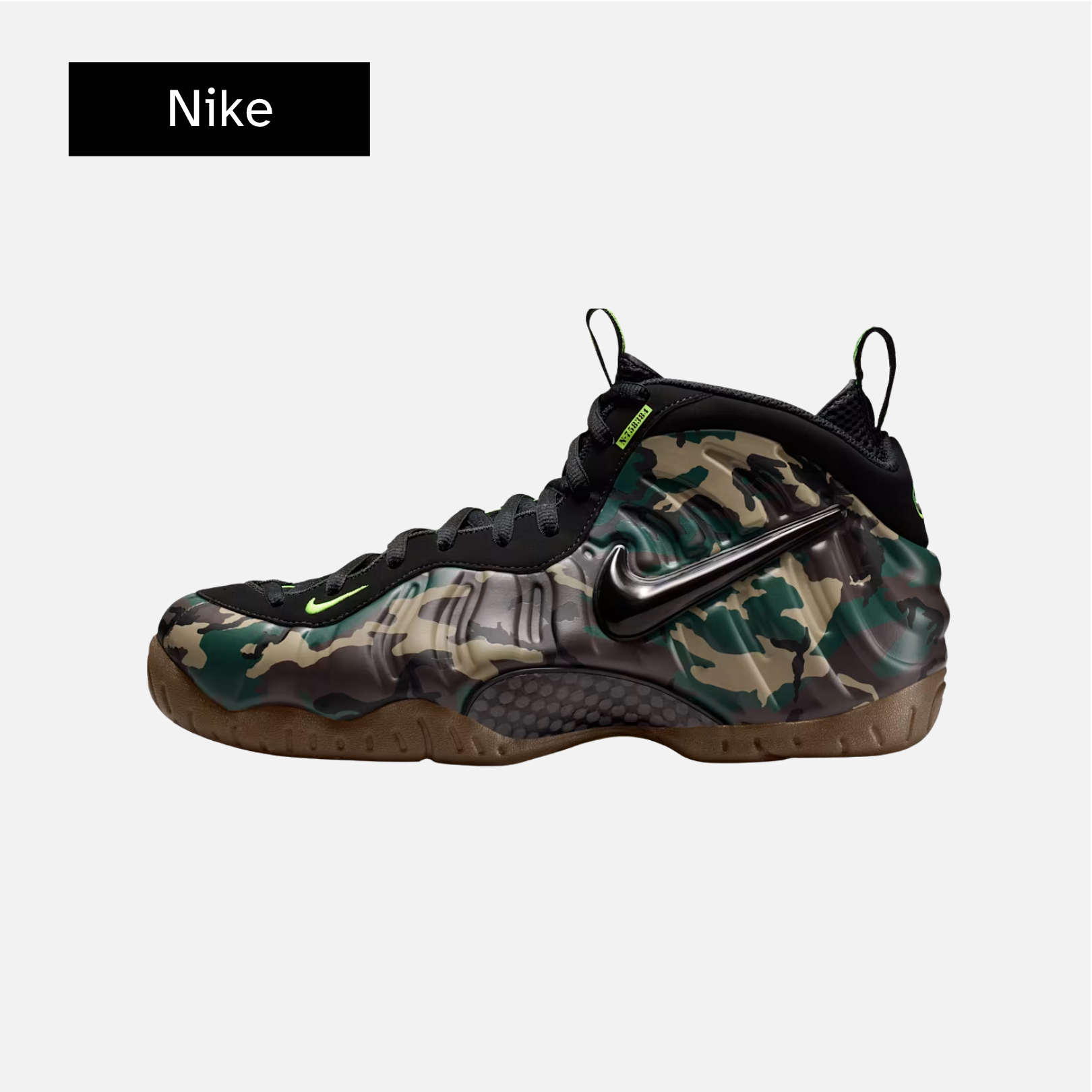 Nike Air Foamposite Pro 'Green Camo' 2026