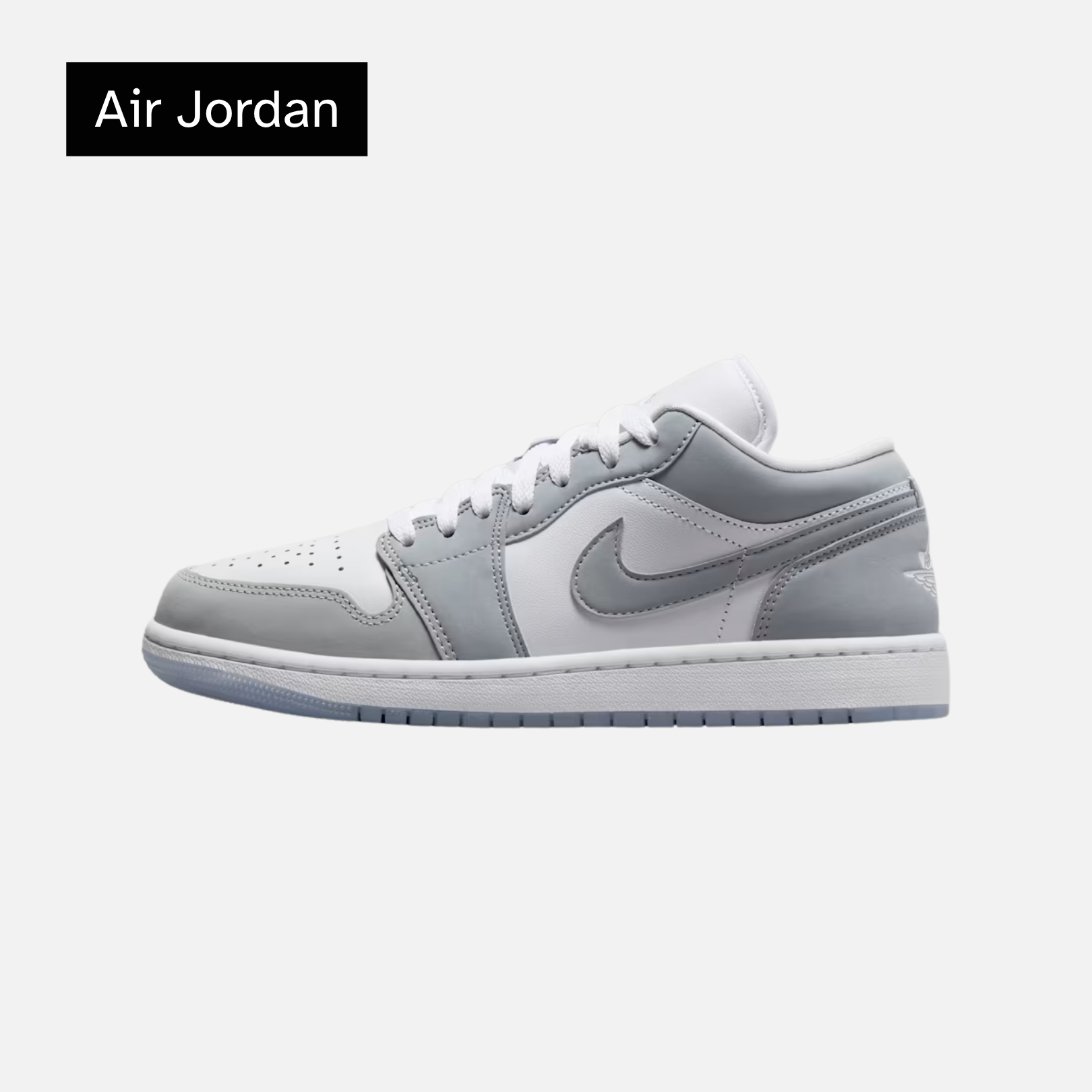 Wmns Air Jordan 1 Low 'White Wolf Grey'