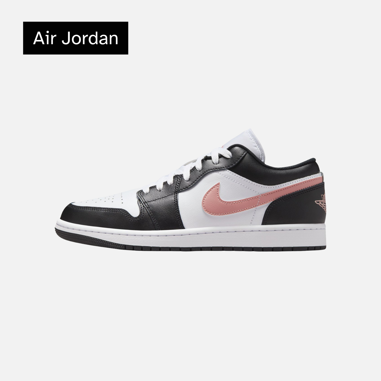 Air Jordan 1 Low 'Black Rust Pink'