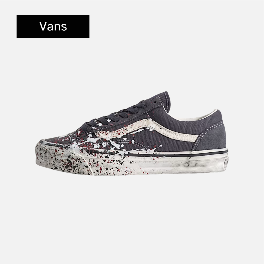 Vans Old Skool 36 Paint Splatter 'Paint Splatter Charcoal Grey'