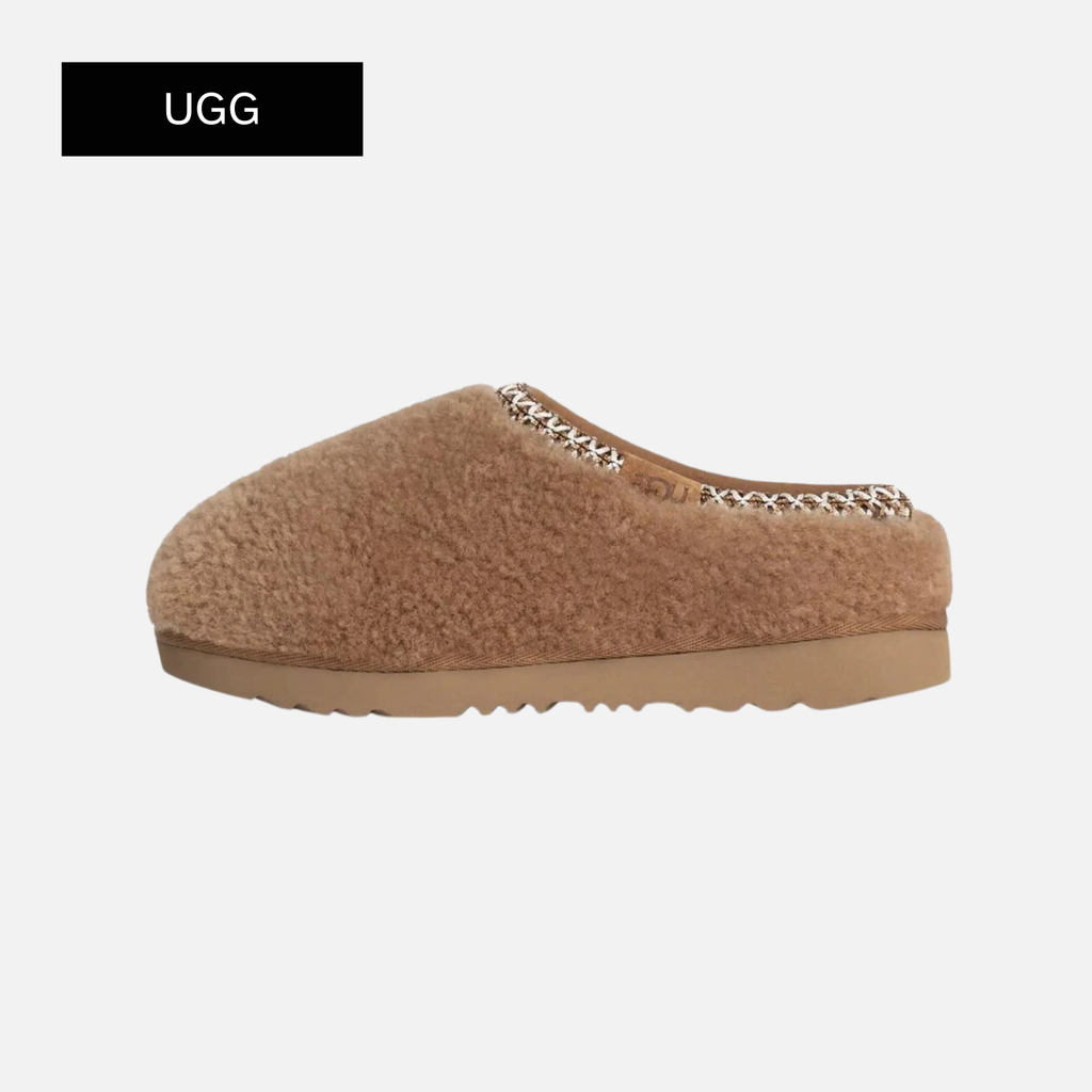 UGG Tasman Maxi Curly Slipper Chestnut