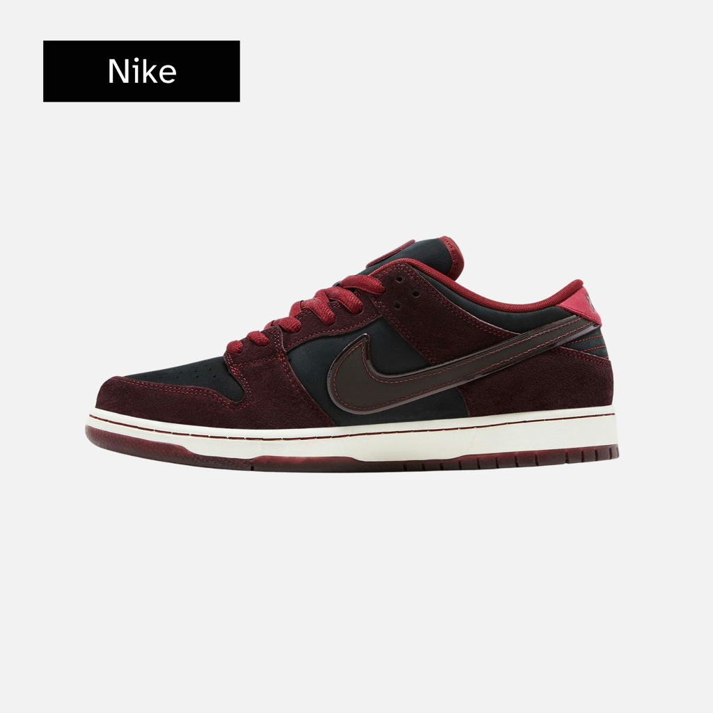 RIOT Skateshop x Nike Dunk Low Pro SB QS 'Mahogany Dark Beetroot'