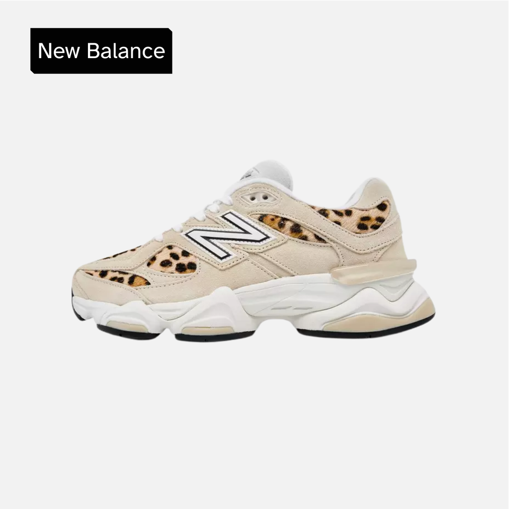 New Balance Wmns 9060 'Tan Leopard White'