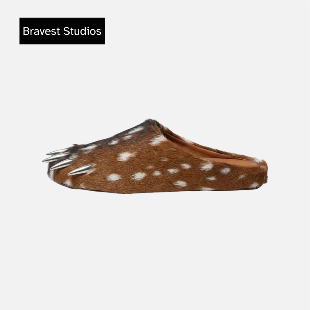 Bravest Studios Fawn Claw Mule Brown White