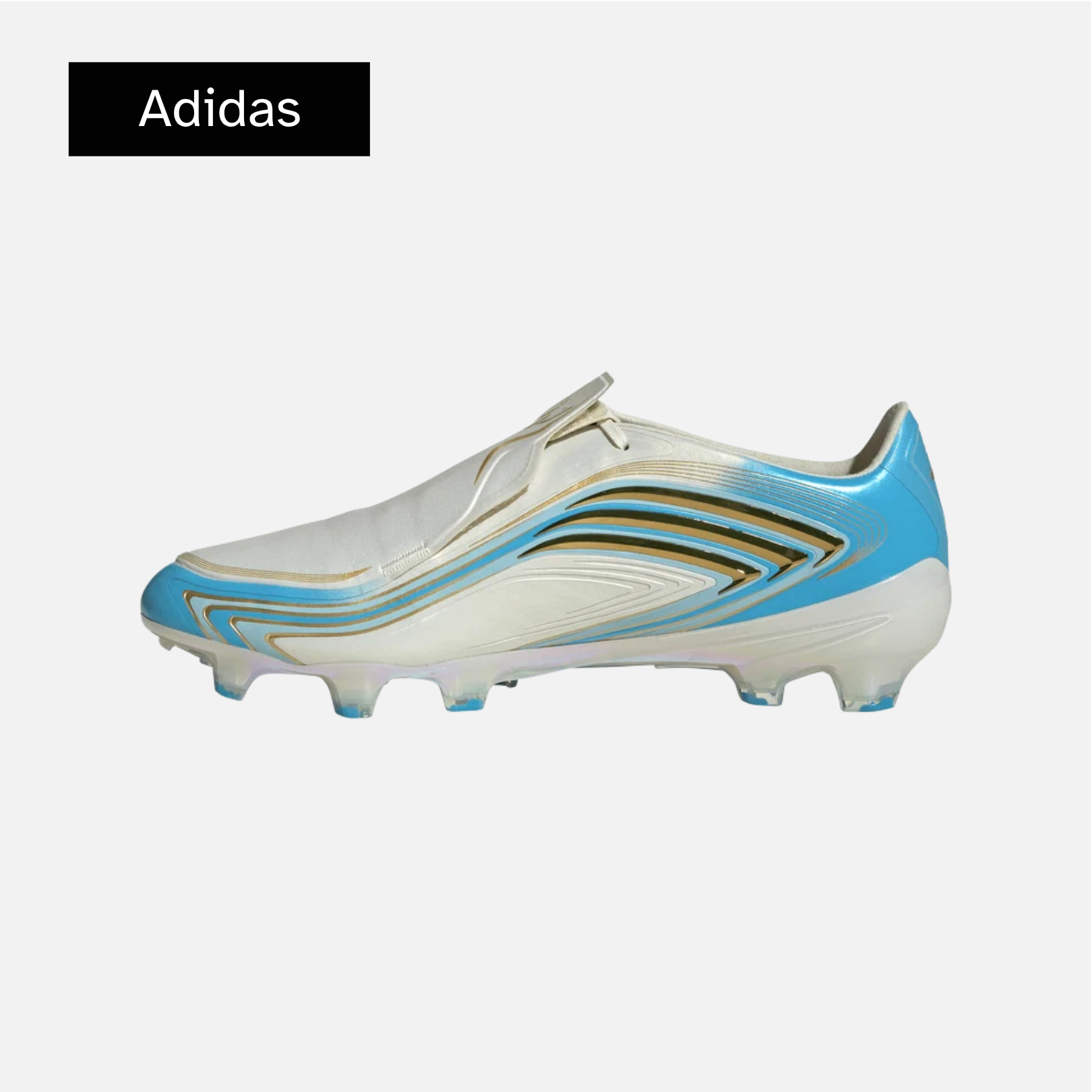 adidas F50 Messi Elite FG 'Ivory Semi Blue Burst'