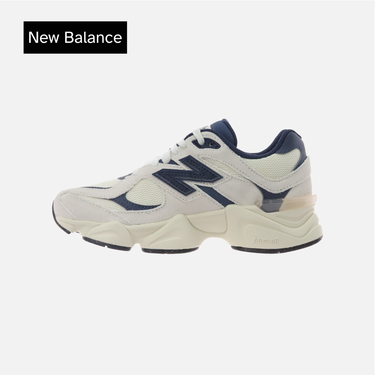 New Balance 9060 Little Kid 'White Navy'