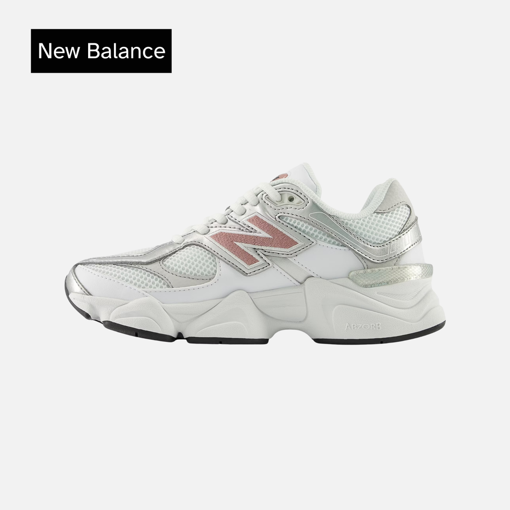 New Balance 9060 Lace Big Kid 'White Rose'