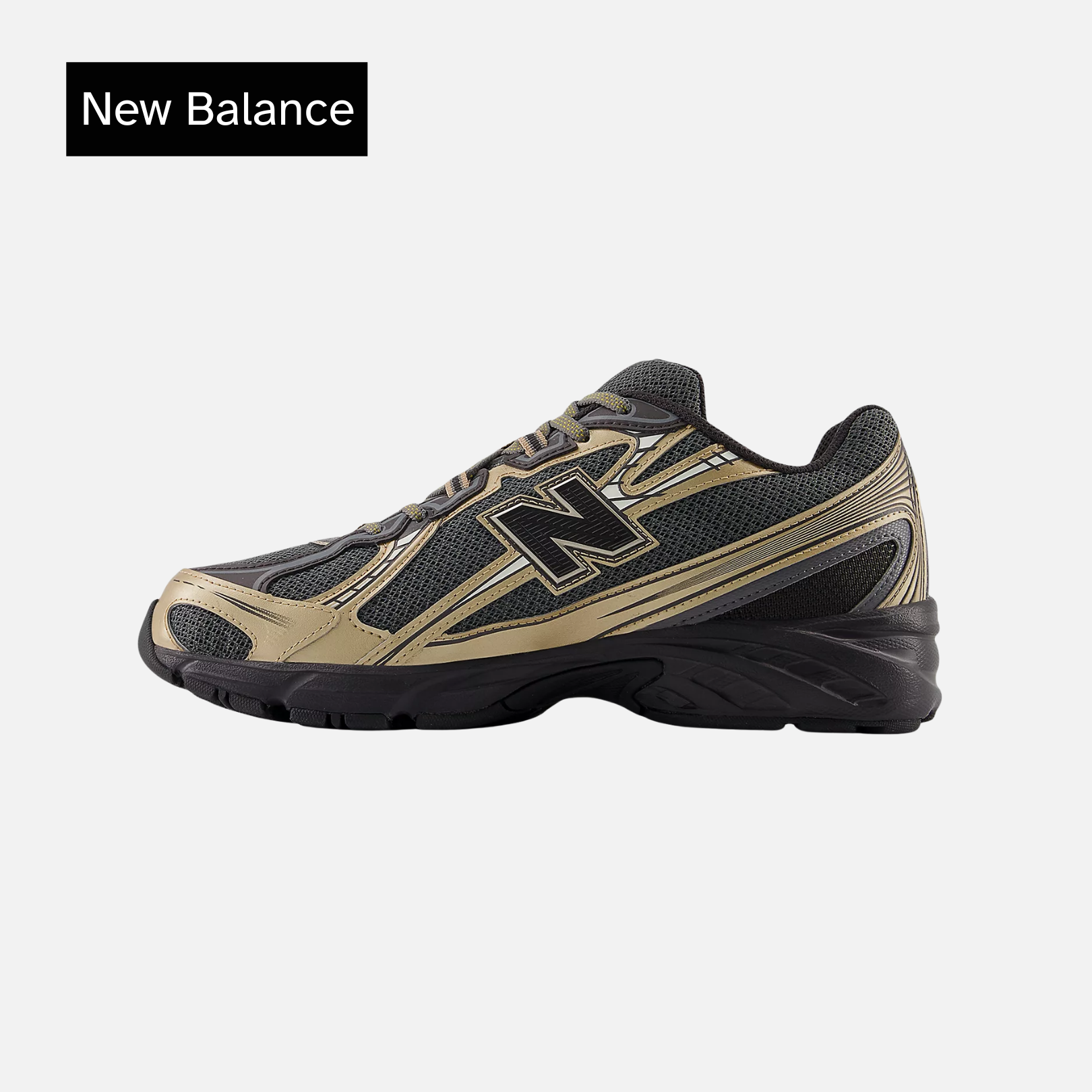 New Balance 740v2 'Black Castlerock Gold'