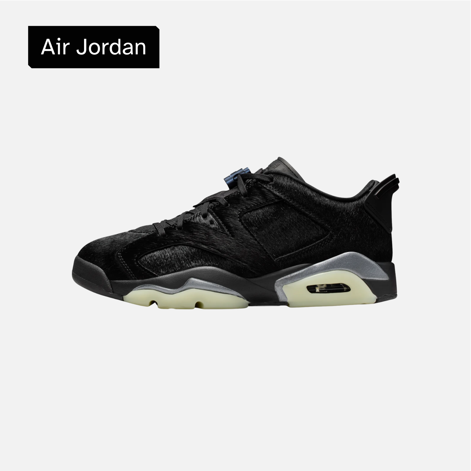 Air Jordan Wmns 6 Retro Low 'Blackout'
