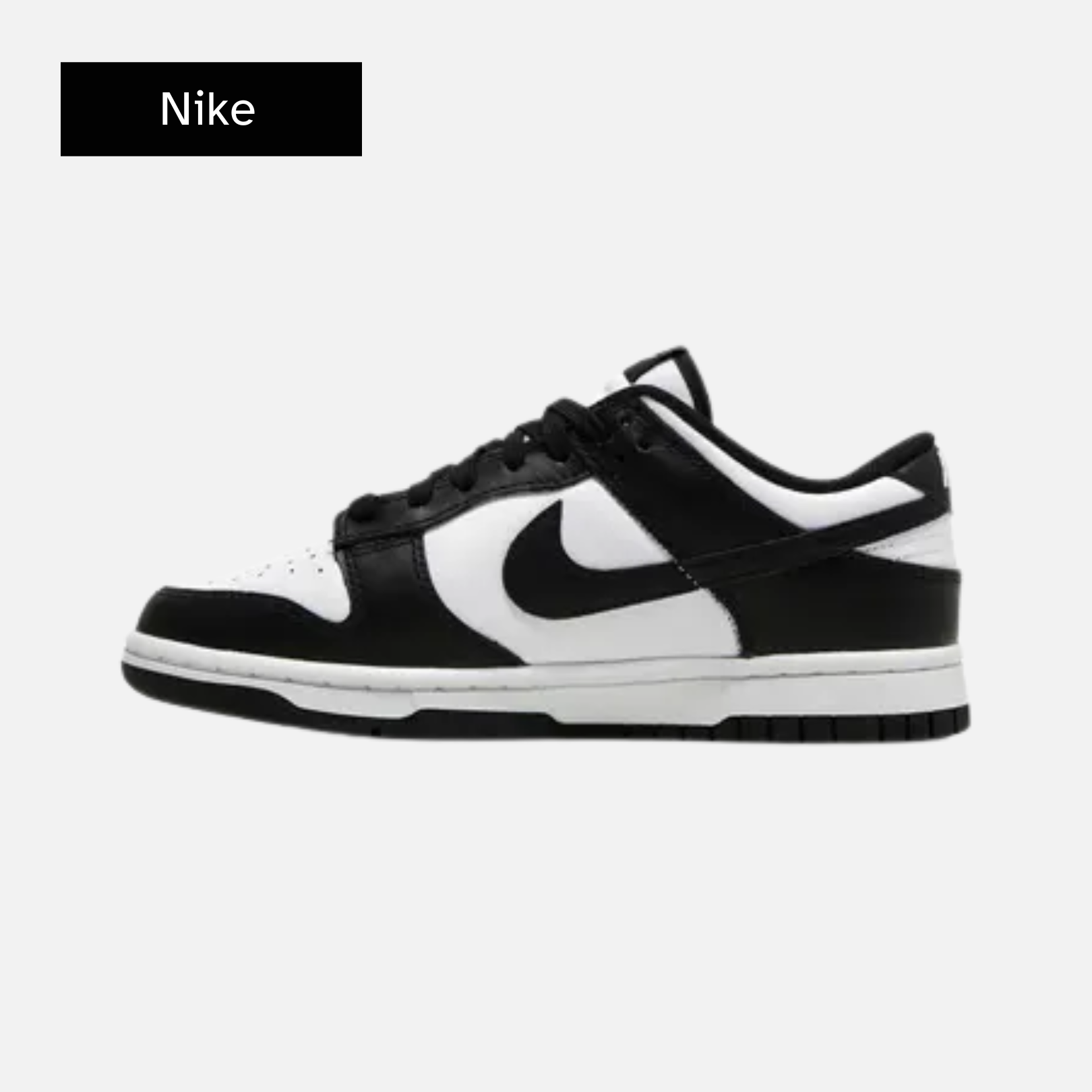 Wmns Dunk Low 'Black White'