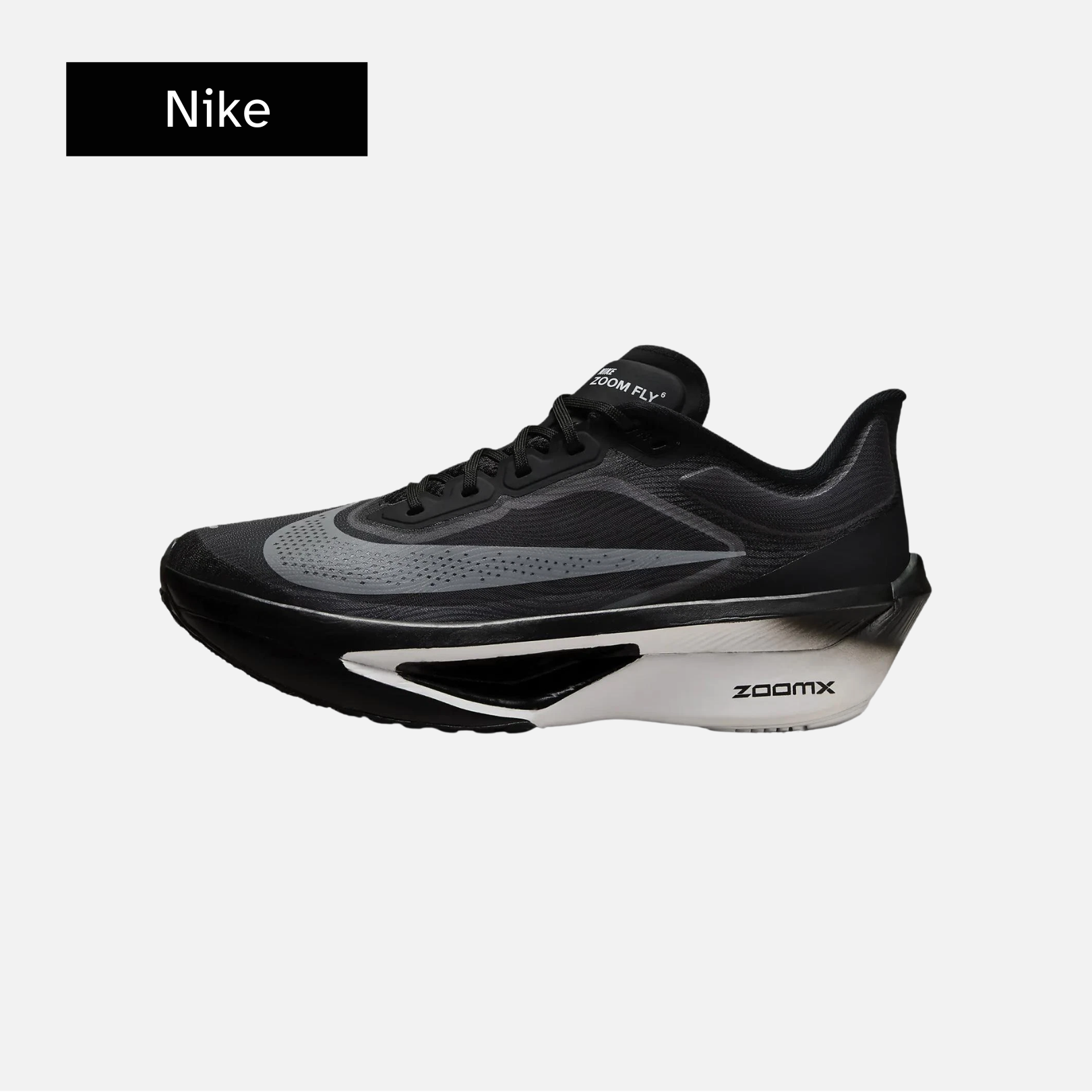 Nike Wmns Zoom Fly 6 'Black Light Smoke Grey'