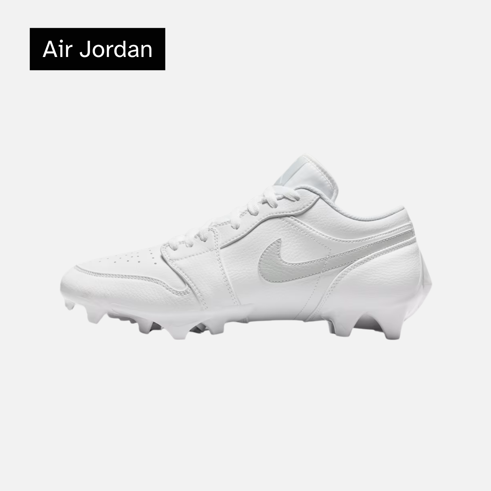 Air Jordan 1 Low TD Cleat 'Grey Fog'
