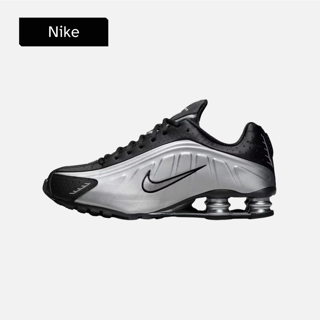 Nike Shox R4 'Metallic Silver Black'