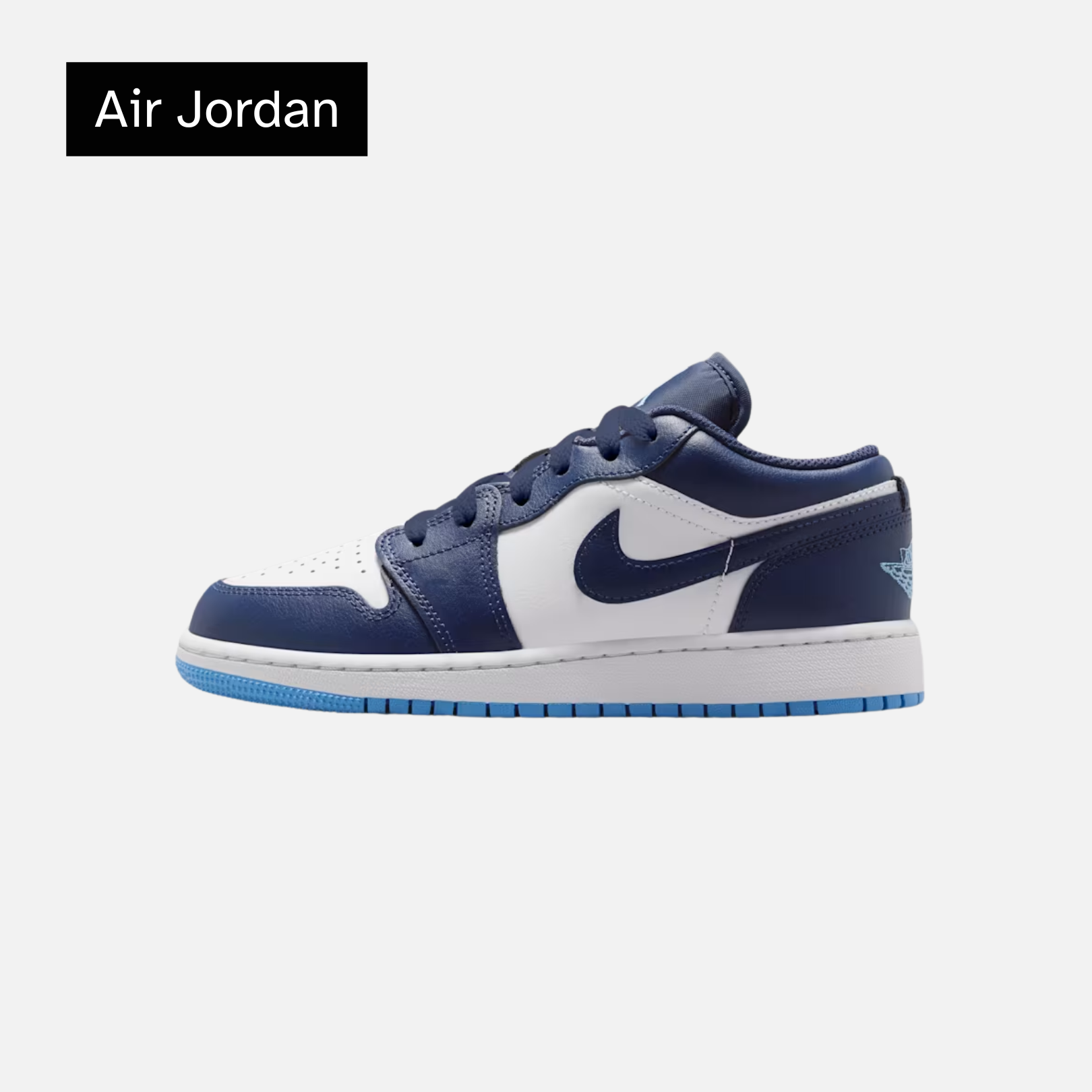 Air Jordan 1 Low ALT GS 'Midnight Navy University Blue'