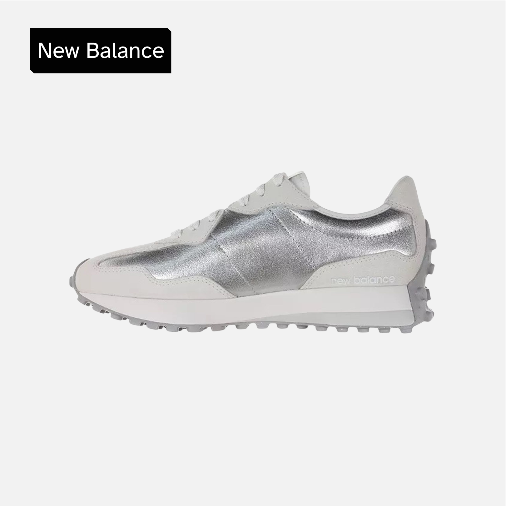 New Balance Wmns 327 'Silver Metallic Sea Salt'