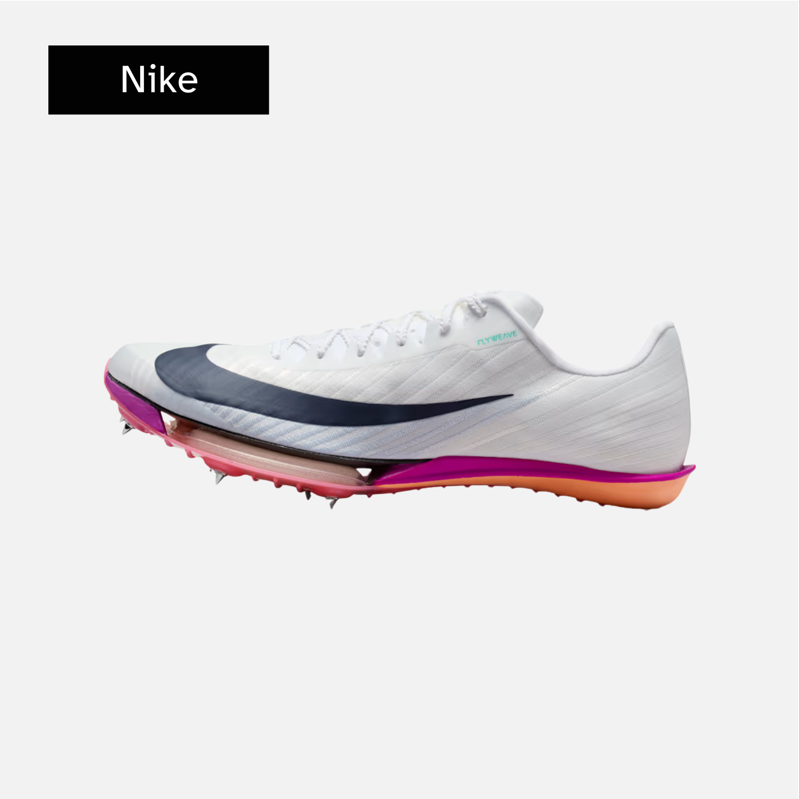 Nike Maxfly 2 'White/Bright Crimson/Hyper Turquoise/Obsidian'