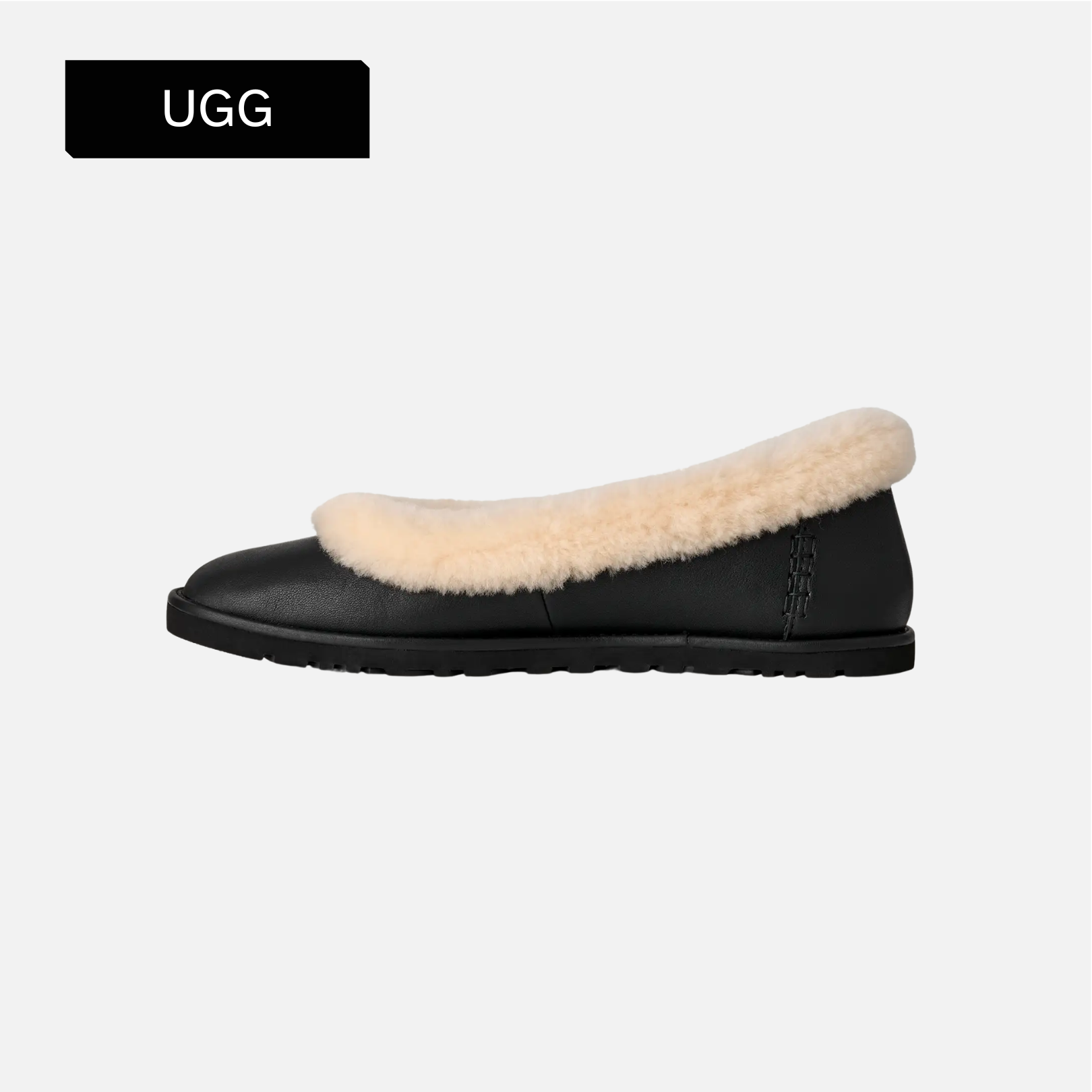 UGG Wmns Zora Ballet Flat 'Black'