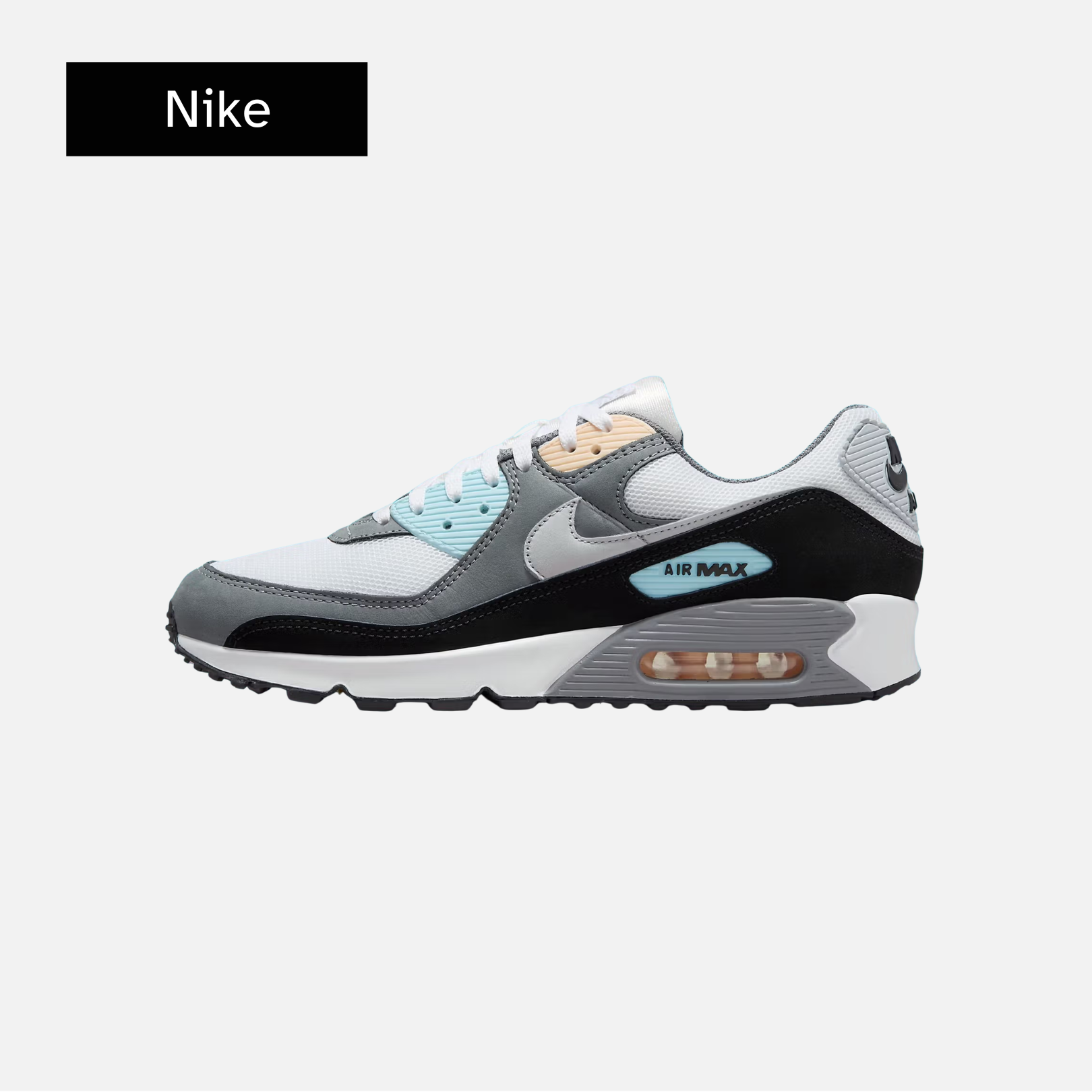 Nike Air Max 90 'Cool Grey Washed Coral'