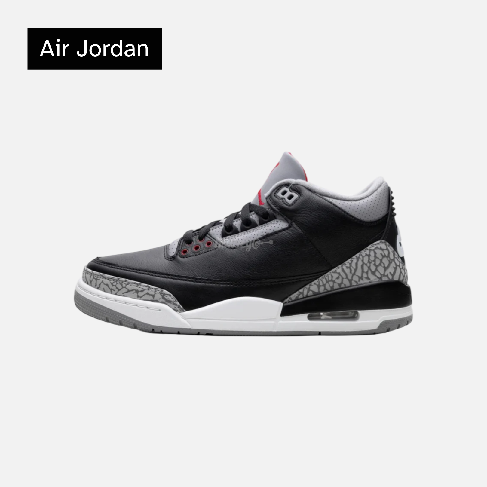 Air Jordan 3 Retro OG 'Black Cement' 2024