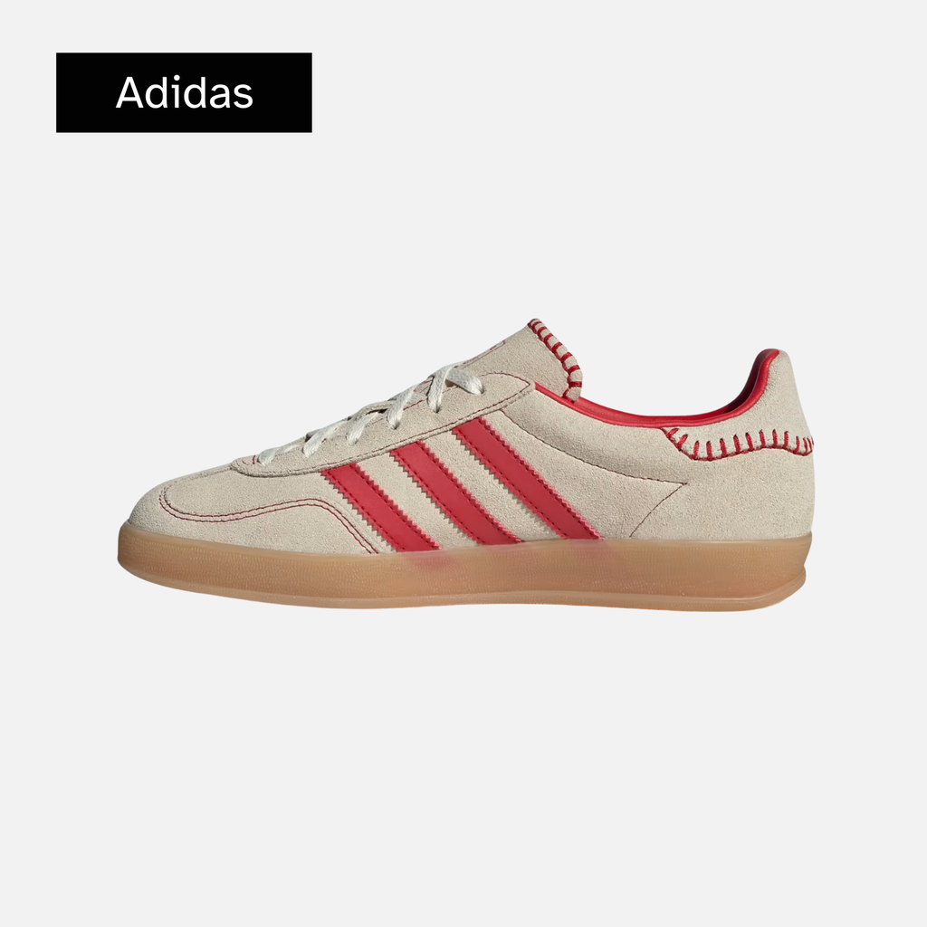 adidas Wmns Gazelle Indoor 'Beige Scarlet Gum'