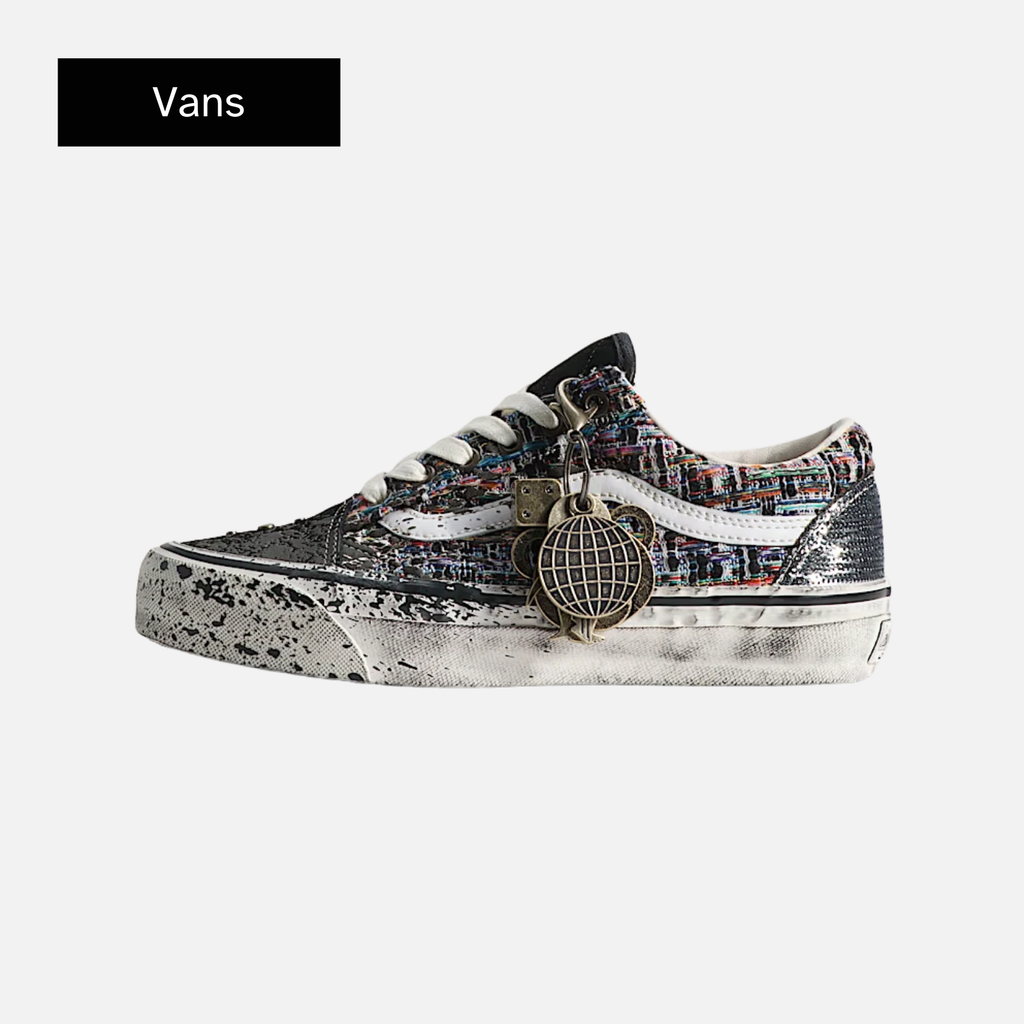 Vans Old Skool Premium Charms 'Black Grey'