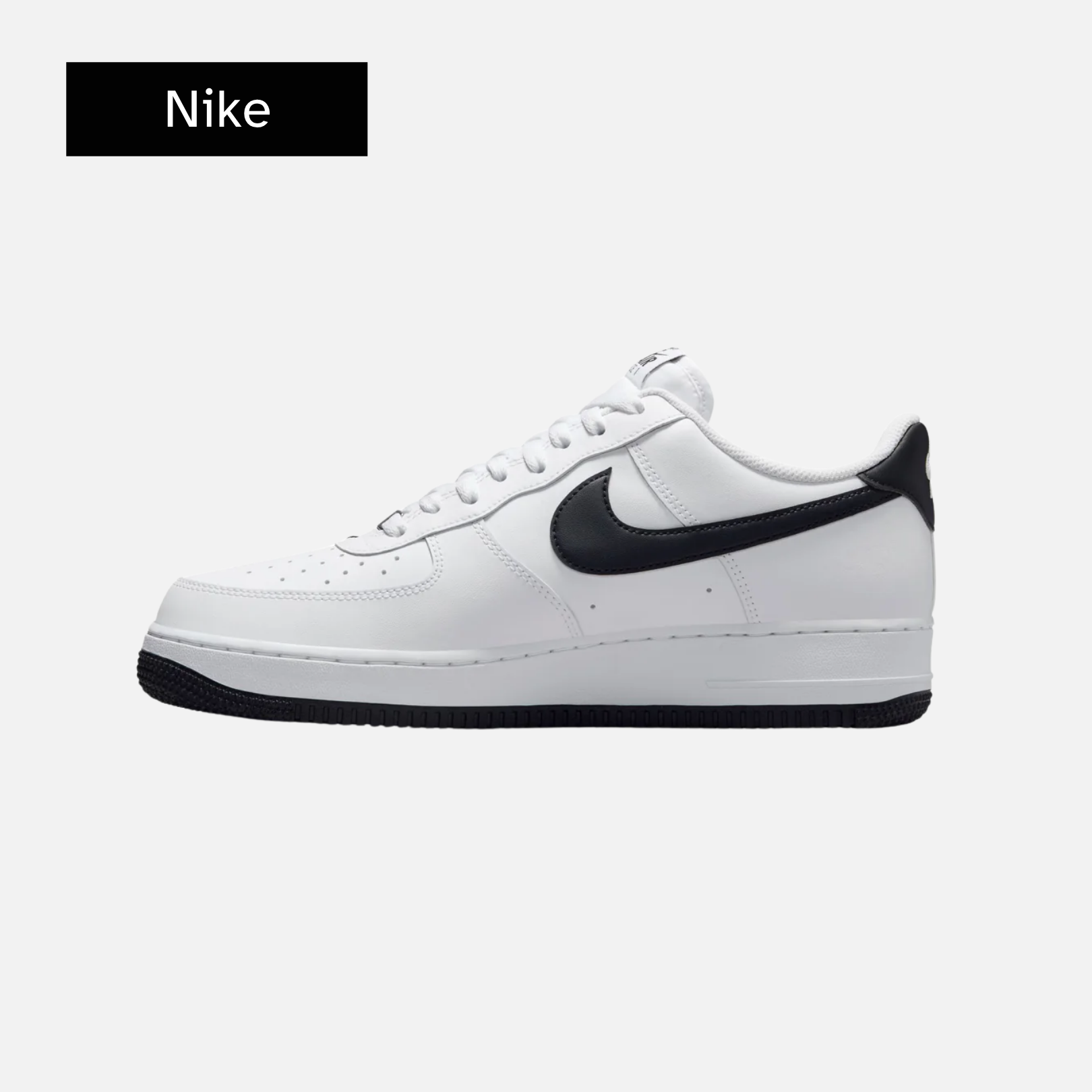 Nike Air Force 1 '07 'White Black Outsole'