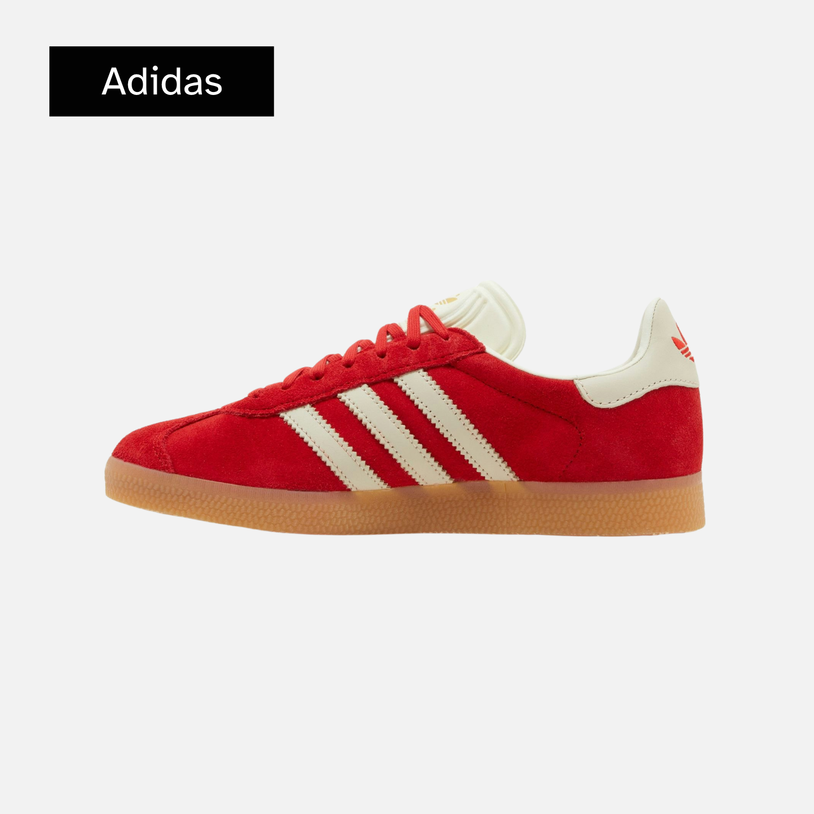 Wmns Gazelle 'Scarlet Aluminum'