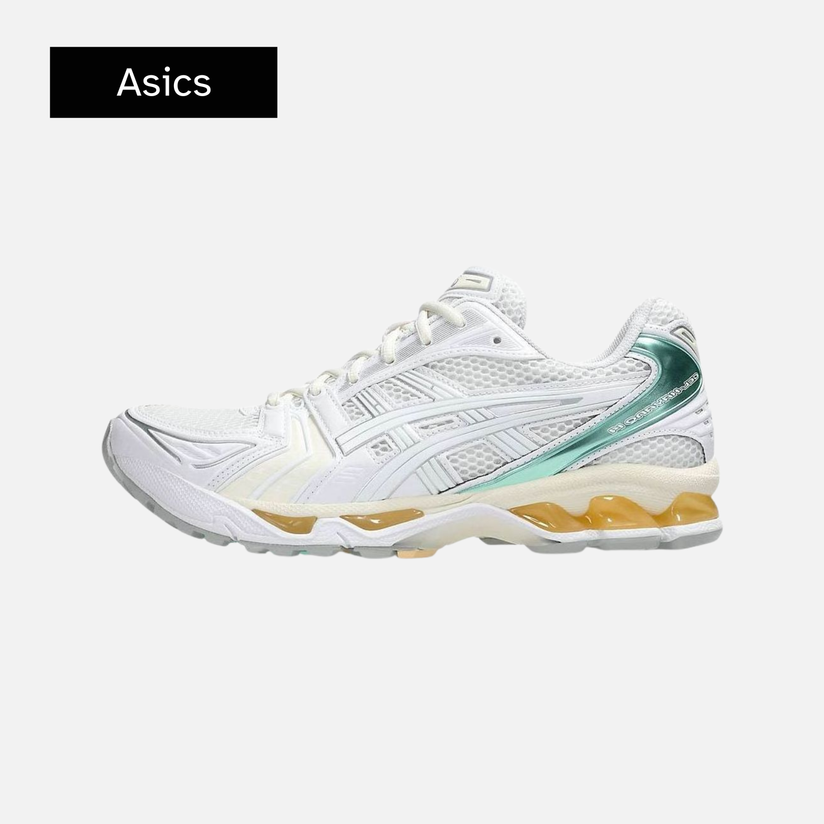 Gel Kayano 14 'White Green Cream'