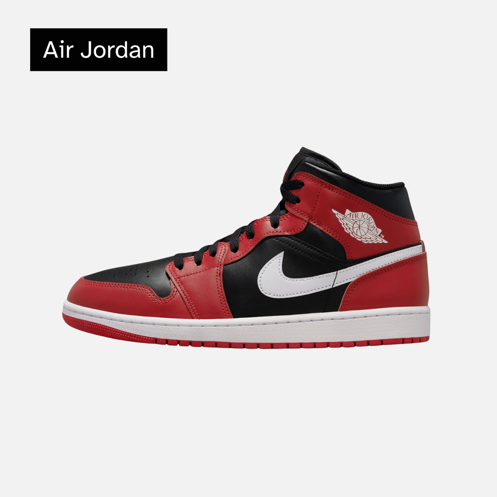 Air Jordan 1 Mid 'Gym Red Black White'
