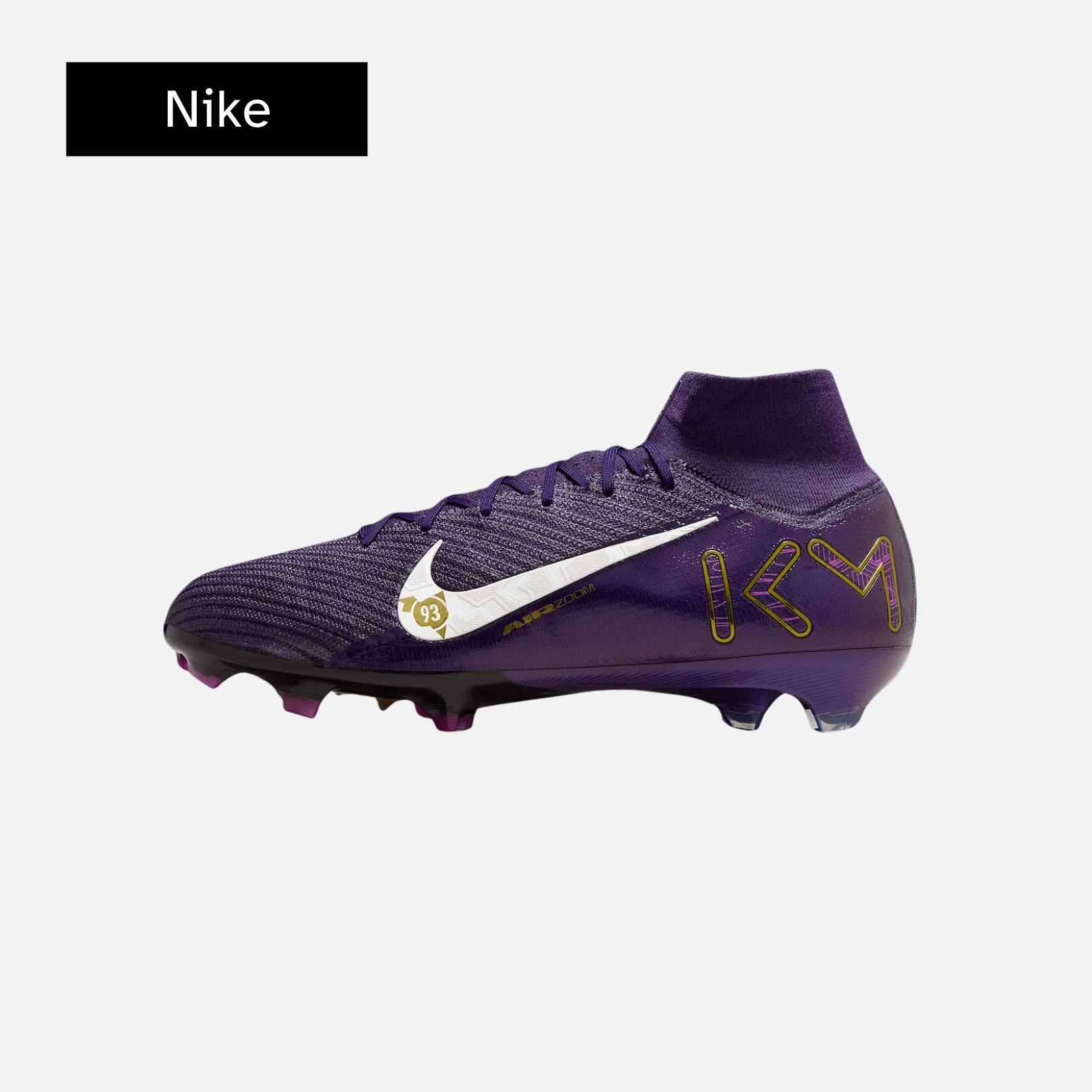 Kylian Mbappé x Nike Zoom Mercurial Superfly 10 Elite FG 'Grand Purple'