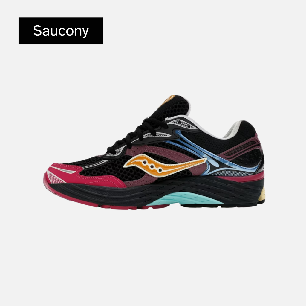 Saucony ProGrid Omni 9 'Multi-Color Black' Foot Locker Exclusive