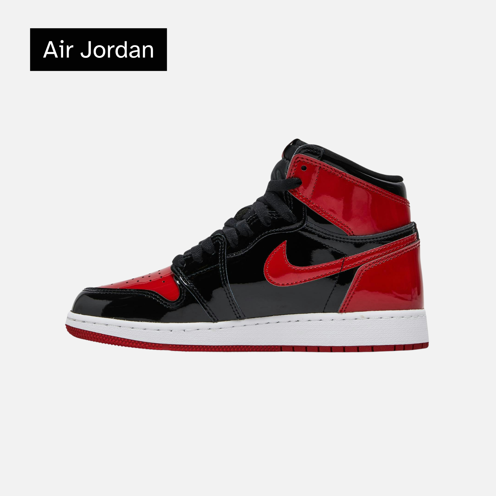 Air Jordan 1 Retro High OG GS 'Patent Bred'