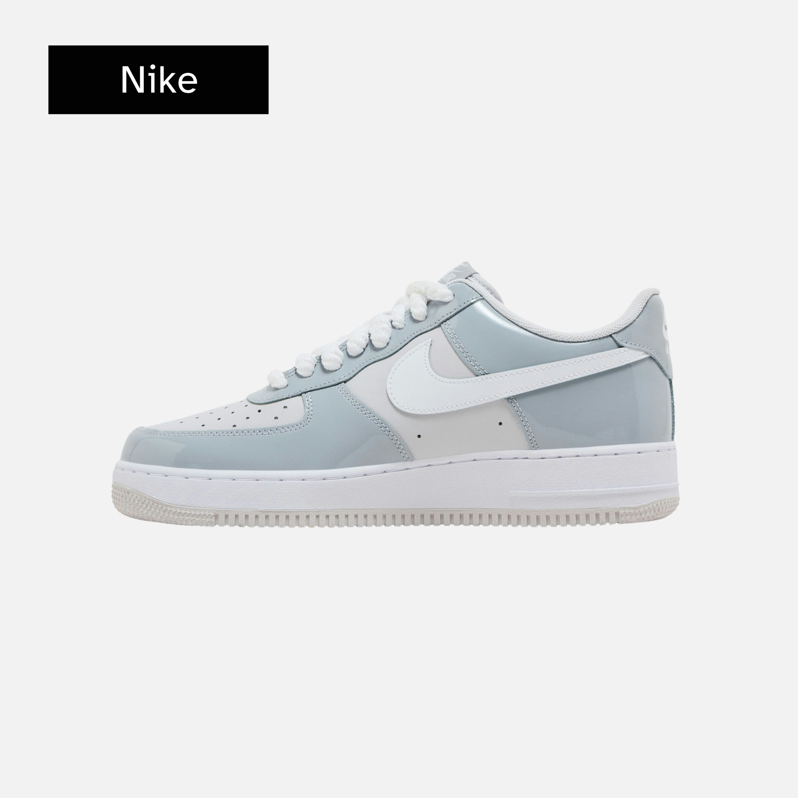Nike Air Force 1 '07 LV8 'Wolf Grey Patent'