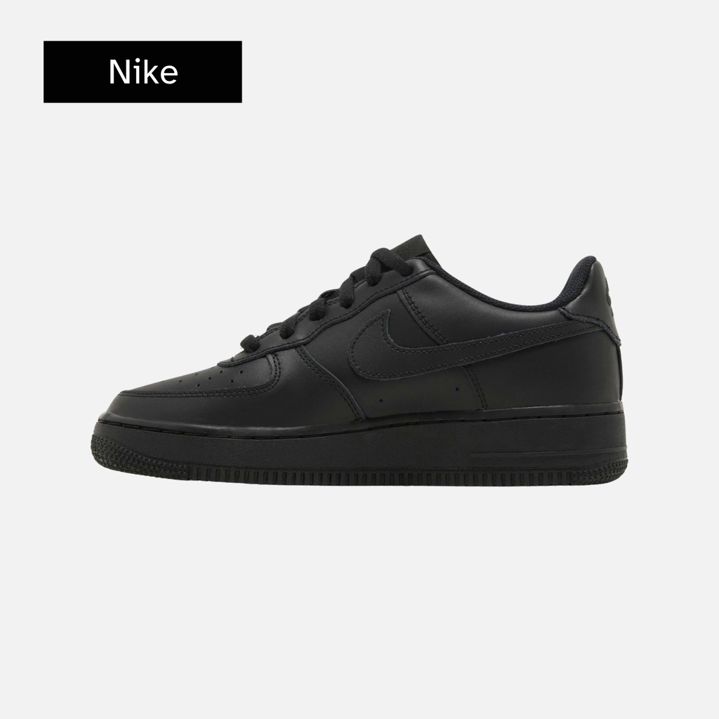 Nike Air Force 1 LE GS 'Triple Black'