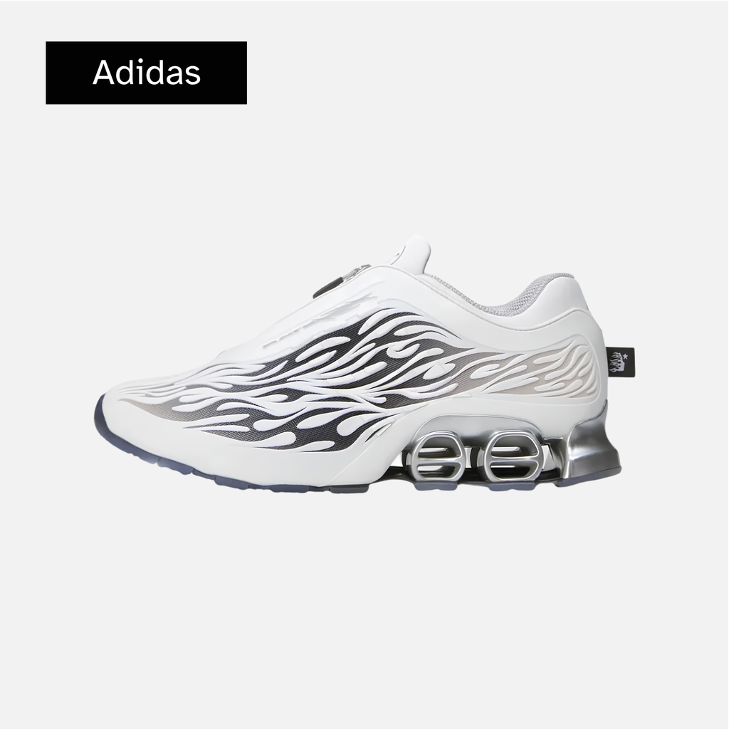 Hellstar x adidas Megaride S2 'White Black Silver'