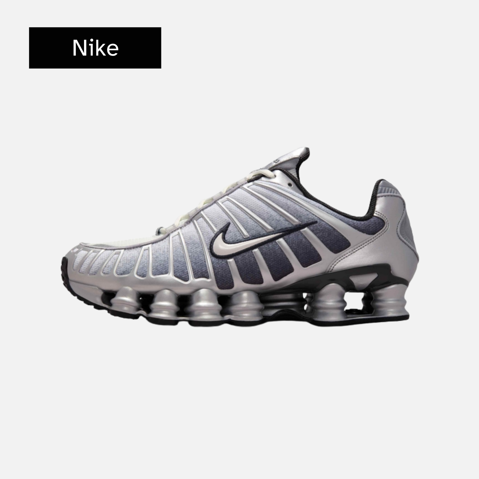 Nike Shox TL 'Metallic Silver'