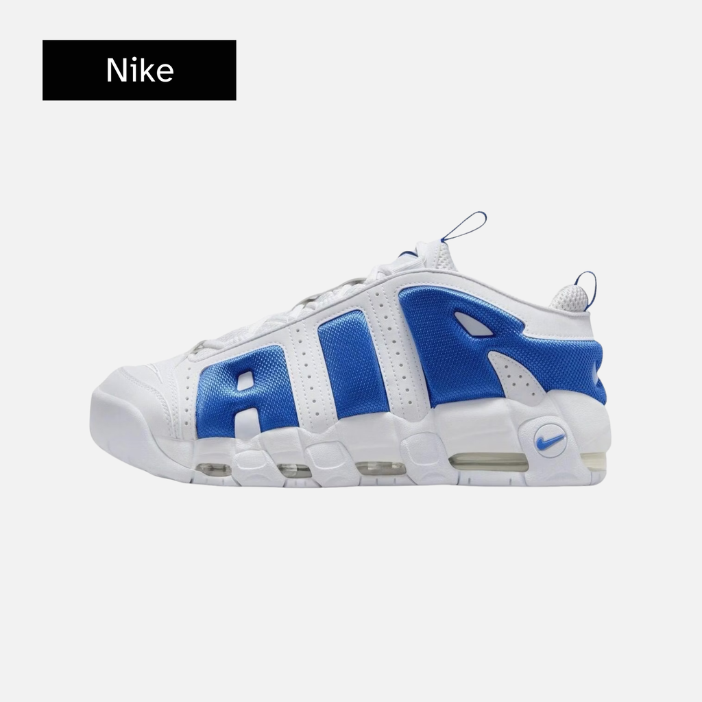 Air More Uptempo Low 'White Hyper Royal'