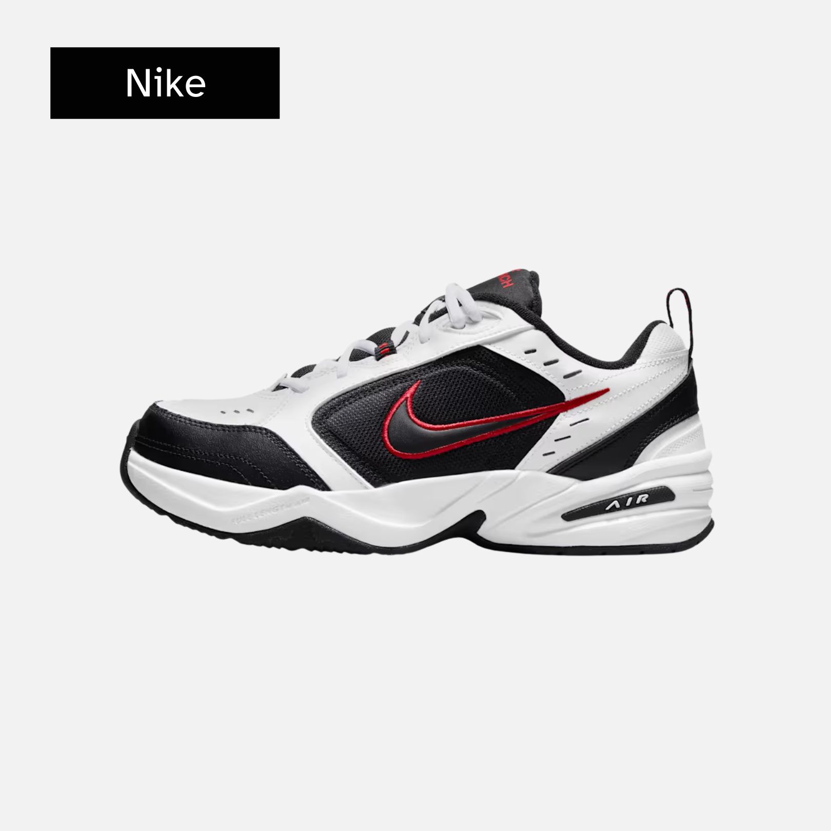 Nike Air Monarch IV 'White Varsity Red'