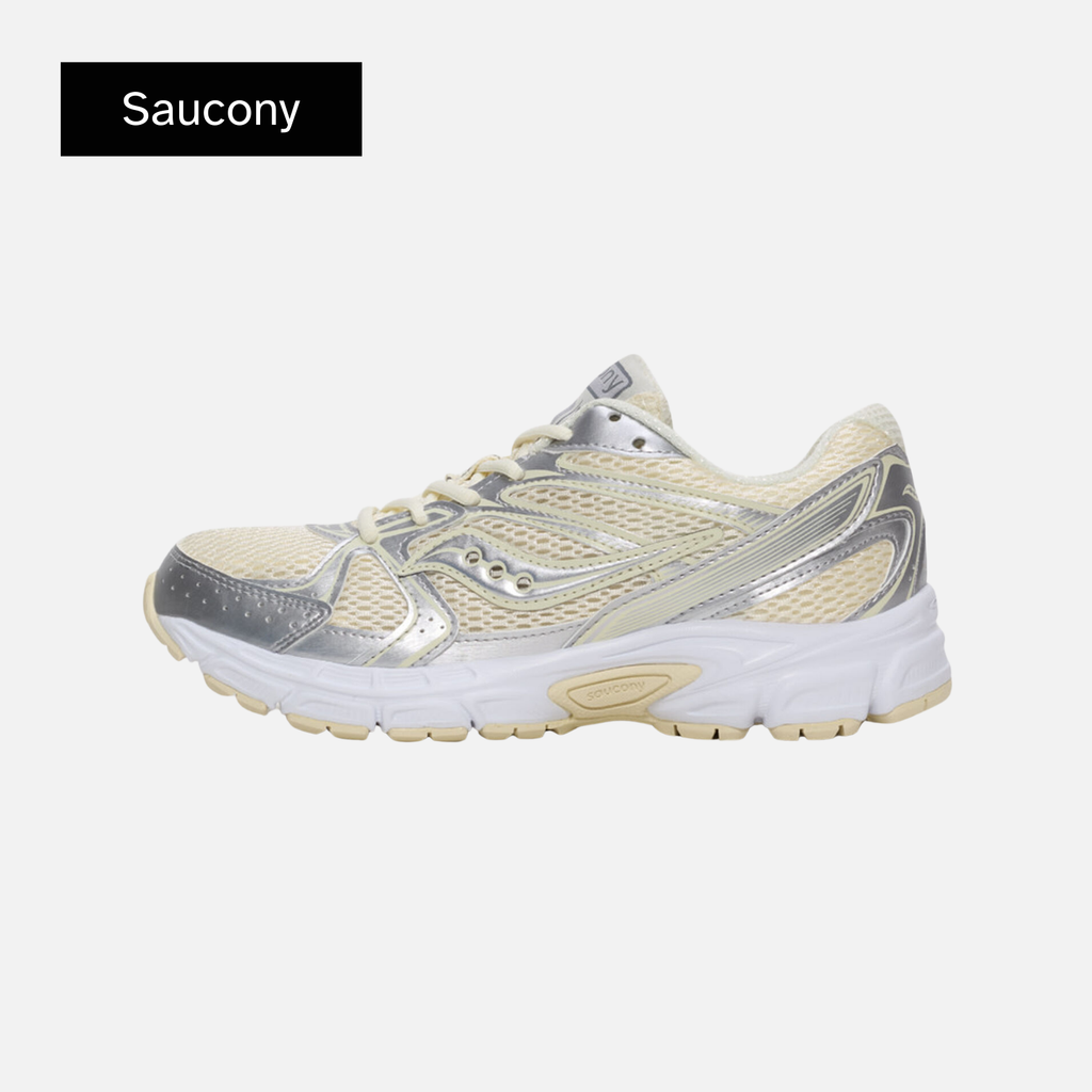 Saucony Wmns Grid Ride Millennium 'Cream Silver'