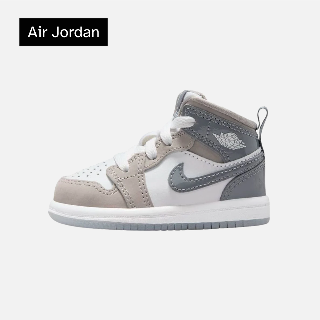 Air Jordan 1 Mid SE TD 'Patent Cool Grey'
