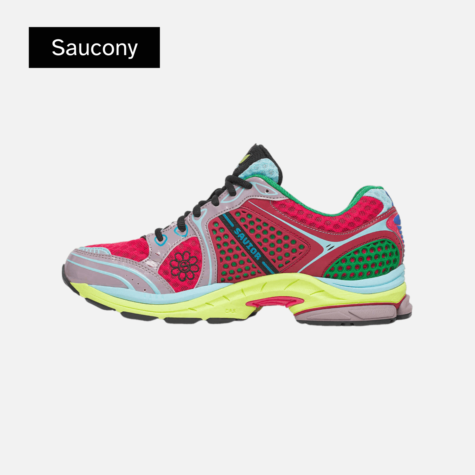 Jae Tips x Saucony ProGrid Triumph 4 'Flowers Pack - Poison Ivy'