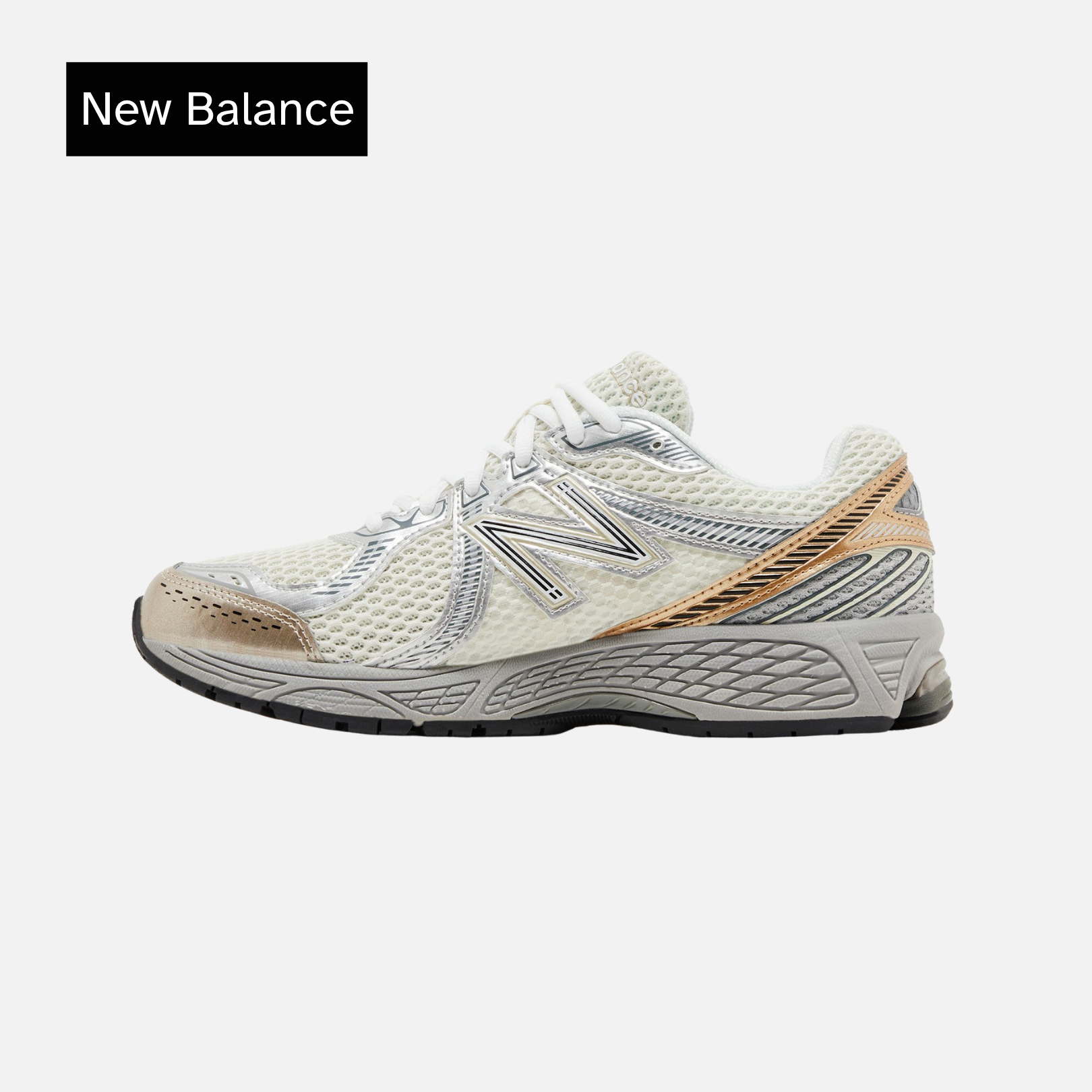 New Balance 860v2 'Sea Salt Gold Metallic'