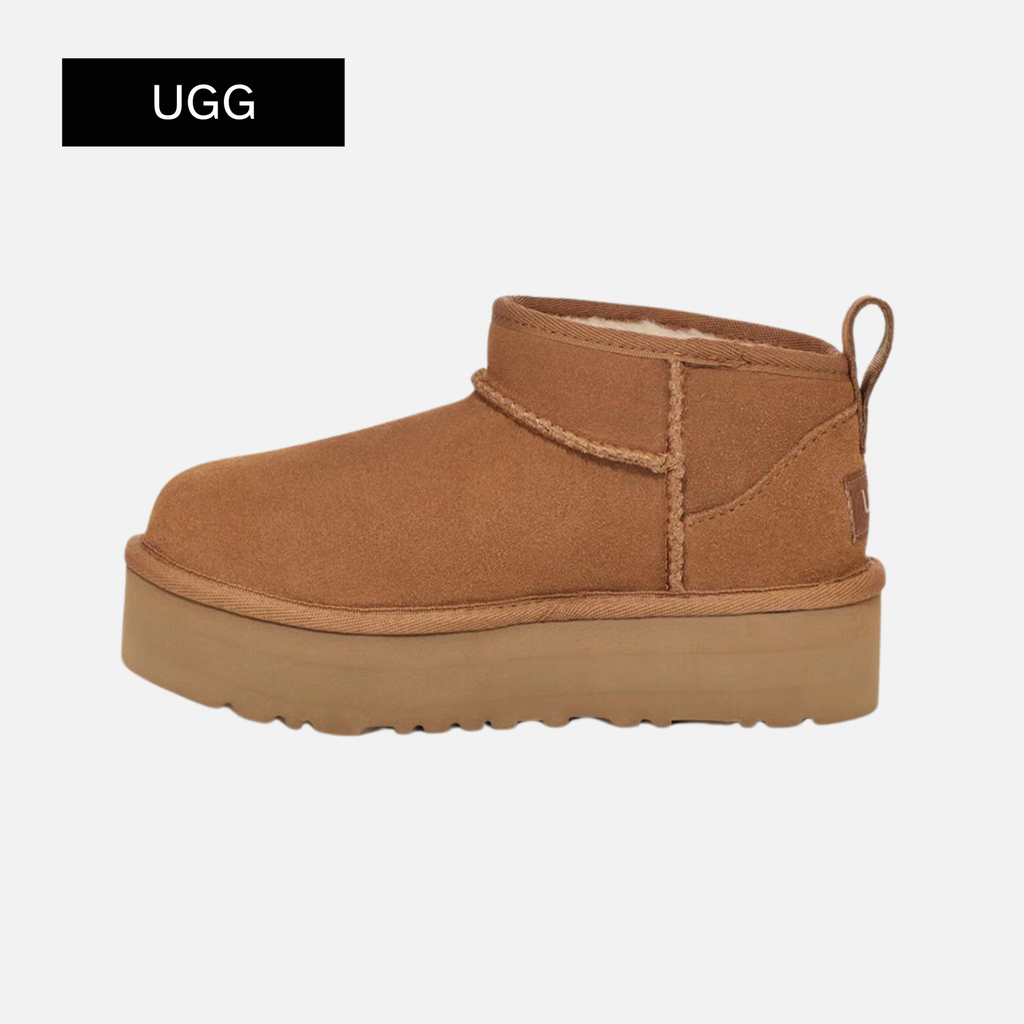 UGG Classic Ultra Mini Platform Boot Chestnut (Kids)