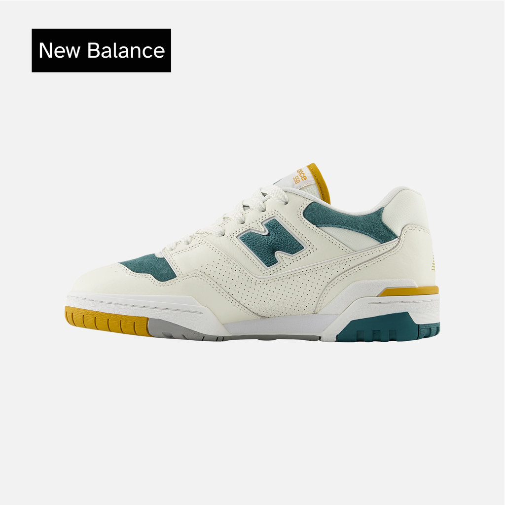New Balance 550 'Suede Toe Pack - Green Mustard'