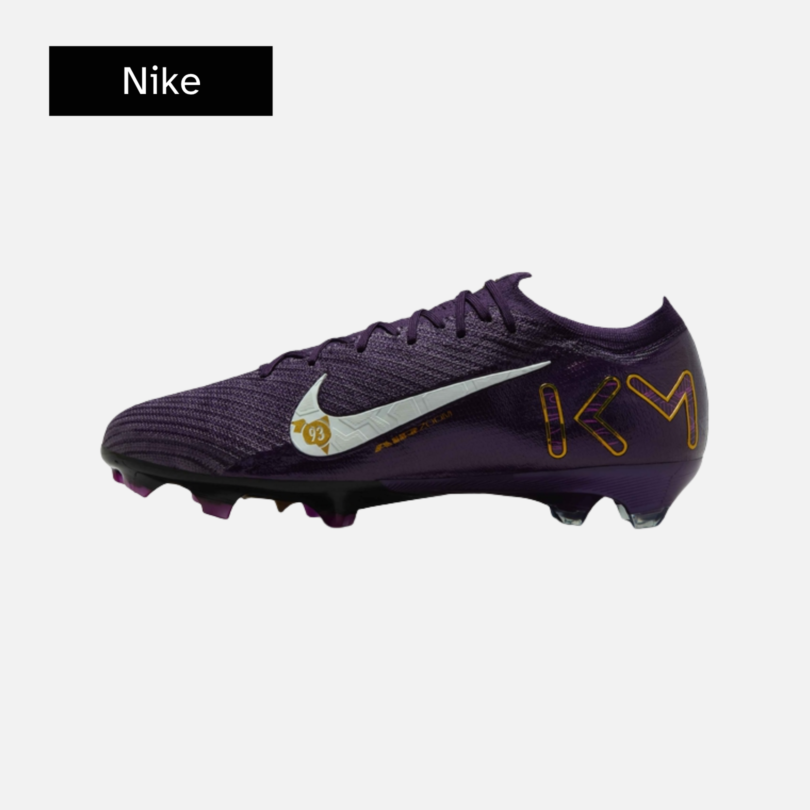 Kylian Mbappé x Nike Zoom Mercurial Vapor 16 Elite FG 'Grand Purple'